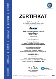 Zertifikat ISO 2021